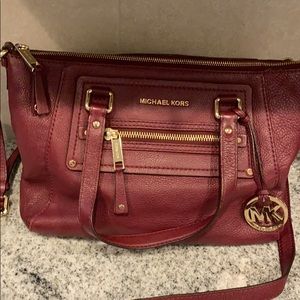 Michael Kors All Leather work bag
